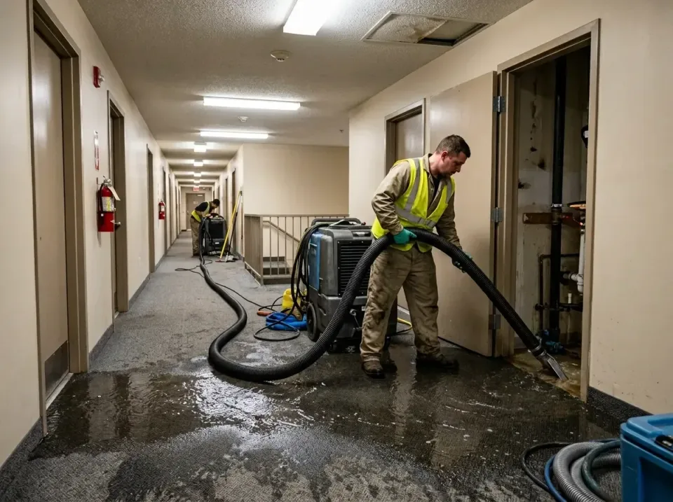 multi-unit-apartment-hallway-f-005 — frequently asked questions, Emergency Burst Pipe Water Extraction & Removal in York Har…